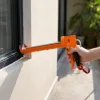 Orange glue gun, manual hot melt glue gun, portable industrial grade glue gun details Picture